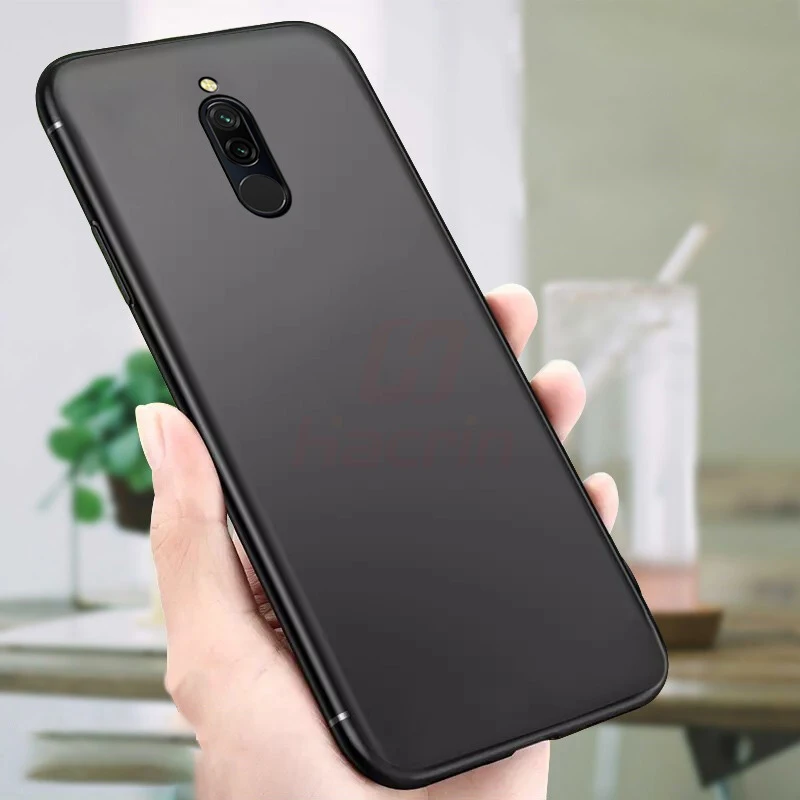 Hacrin чехол для телефона Xiaomi Redmi 8 8A 7A против отпечатков пальцев Бампер Тонкий