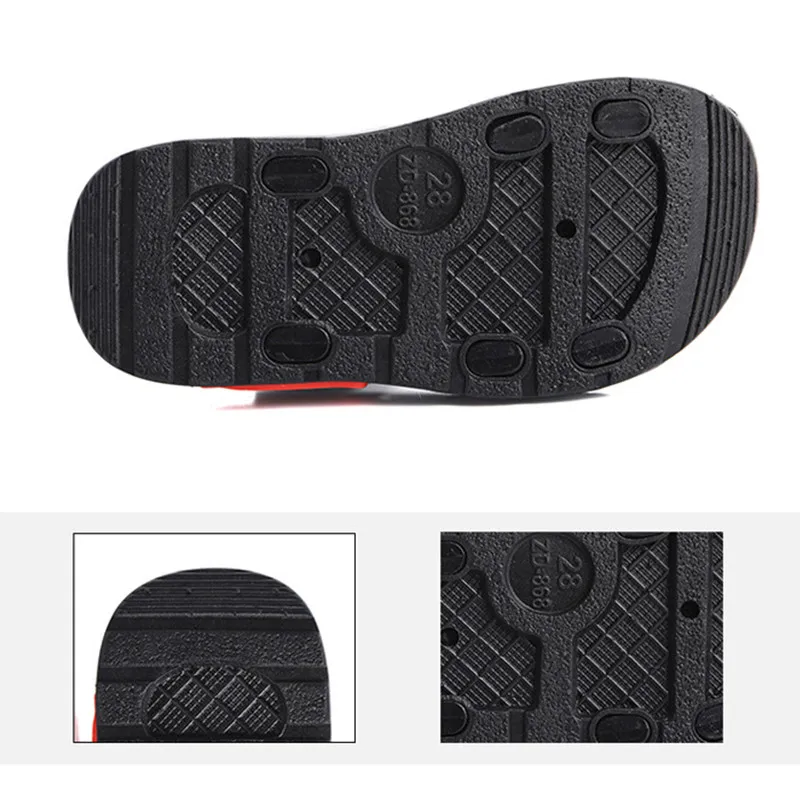 Летние детские сандалии для мальчиков и девочек повседневные уличные мягкие