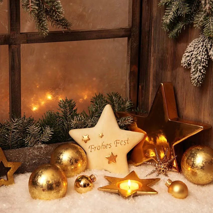 Фон для фотосъемки веселая Рождественская звезда декорация фон фотостудия