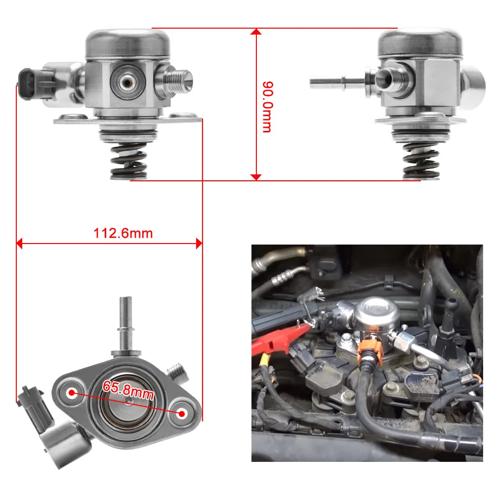 Топливный насос высокого давления для 09-14 Hyundai Sonata &amp 09-15 Kia Sorento UDW 353202G720 353202G730