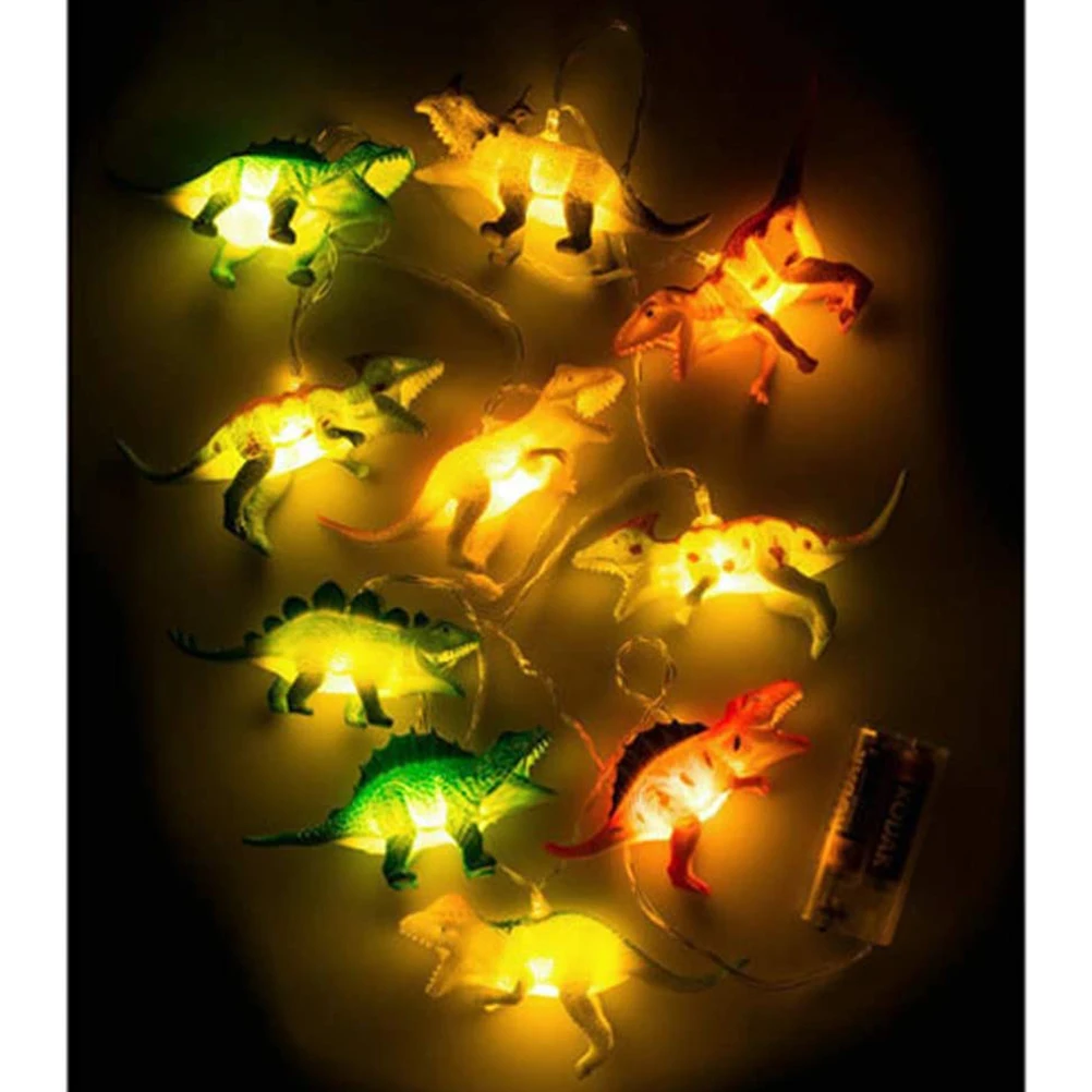 

Atmosphere 10 LED Dinosaur String Light For Kids Christmas Fairy Lights Children'S Room Led String Lights Garland Children Gift
