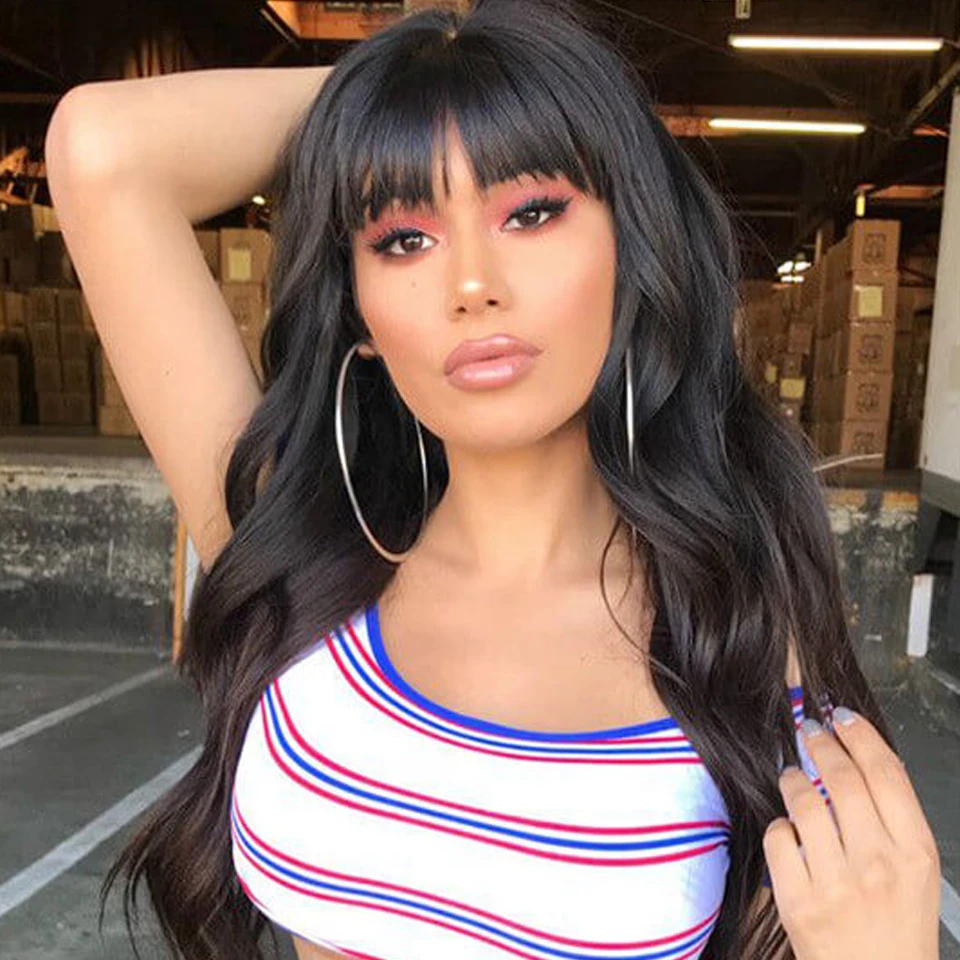 Haever 13x4 волнистые человеческие волосы кружевные передние парики Новые Парики из