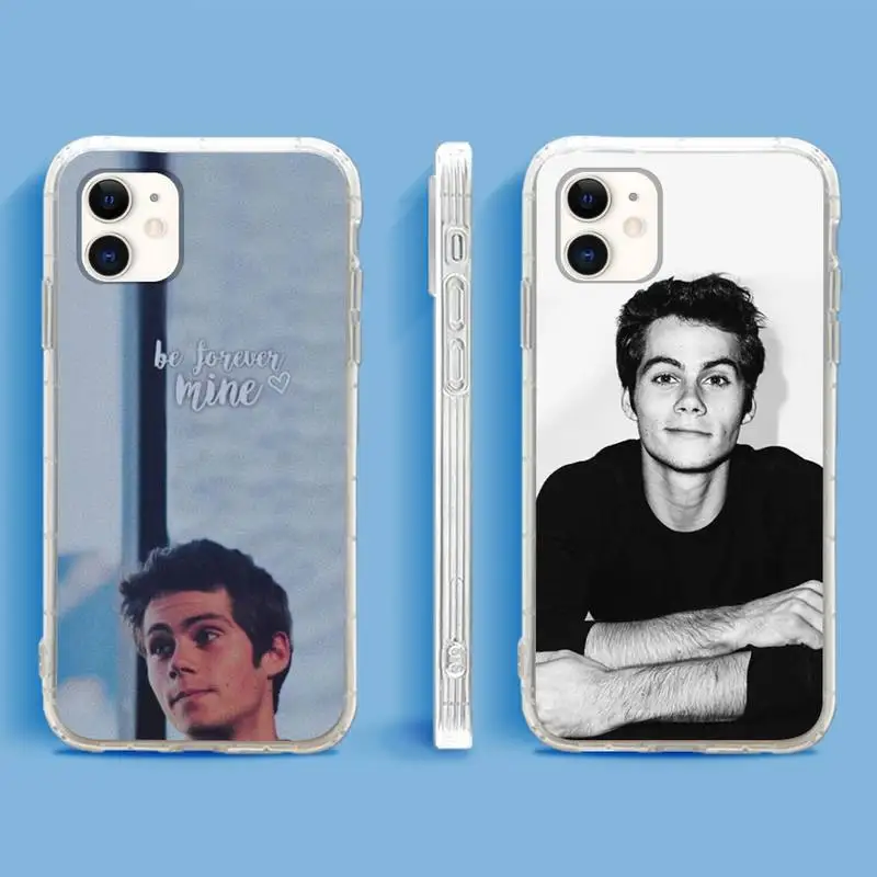 

Dylan O'Brien Teen Wolf Phone Case For iPhone 13 12 11Pro Max 11 XR XS Max X Mini 8 7 6 SE 2020 Soft Transparent Cover