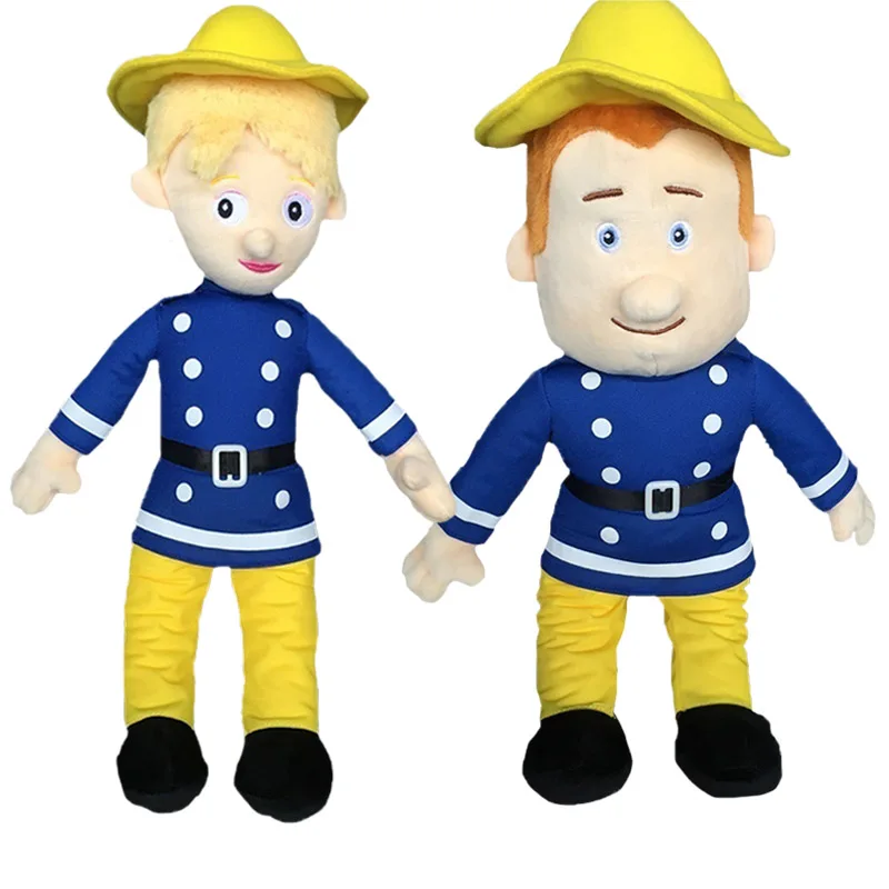 40 см Пожарный Сэм плюшевые игрушки Англия мультфильм фильм кукла детские подарки