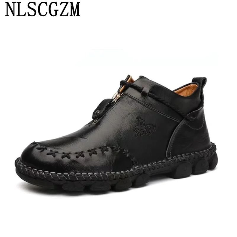 

Leather Casual Shoes High Top Sneakers Men Casuales Vulcanize Sapatos Office 2022 Italian Shoes Men Fashion Shoes Men Chaussures