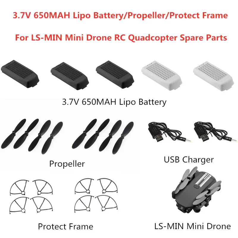Аккумуляторная батарея 3 7 в 650 мАч для телефона запасная деталь мини-дрона