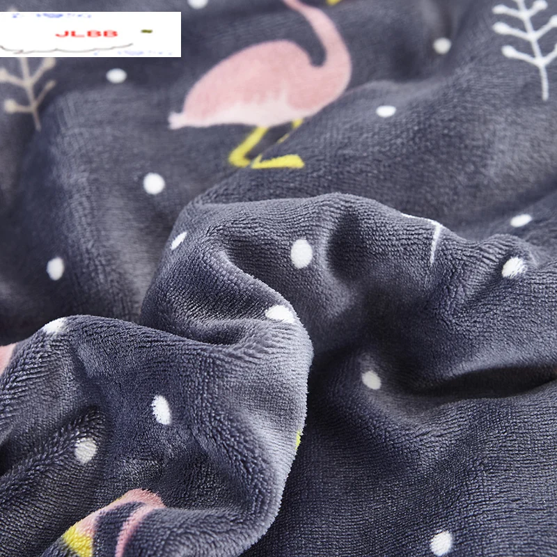 

Flamingos fleece blankets and throws kids Thick Warm winter Blankets Super Soft duvet luxury Blankets twin queen flower blankets