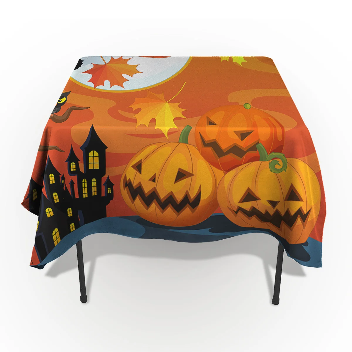 Скатерть на тему Хэллоуина протектор скатерти дизайн домашняя скатерть Гладкий