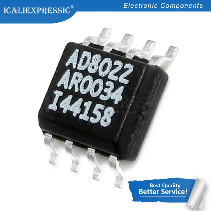 Операционный усилитель СОП AD8022ARZ SOP8 AD8022 SOP-8 AD8022AR, 10 шт.