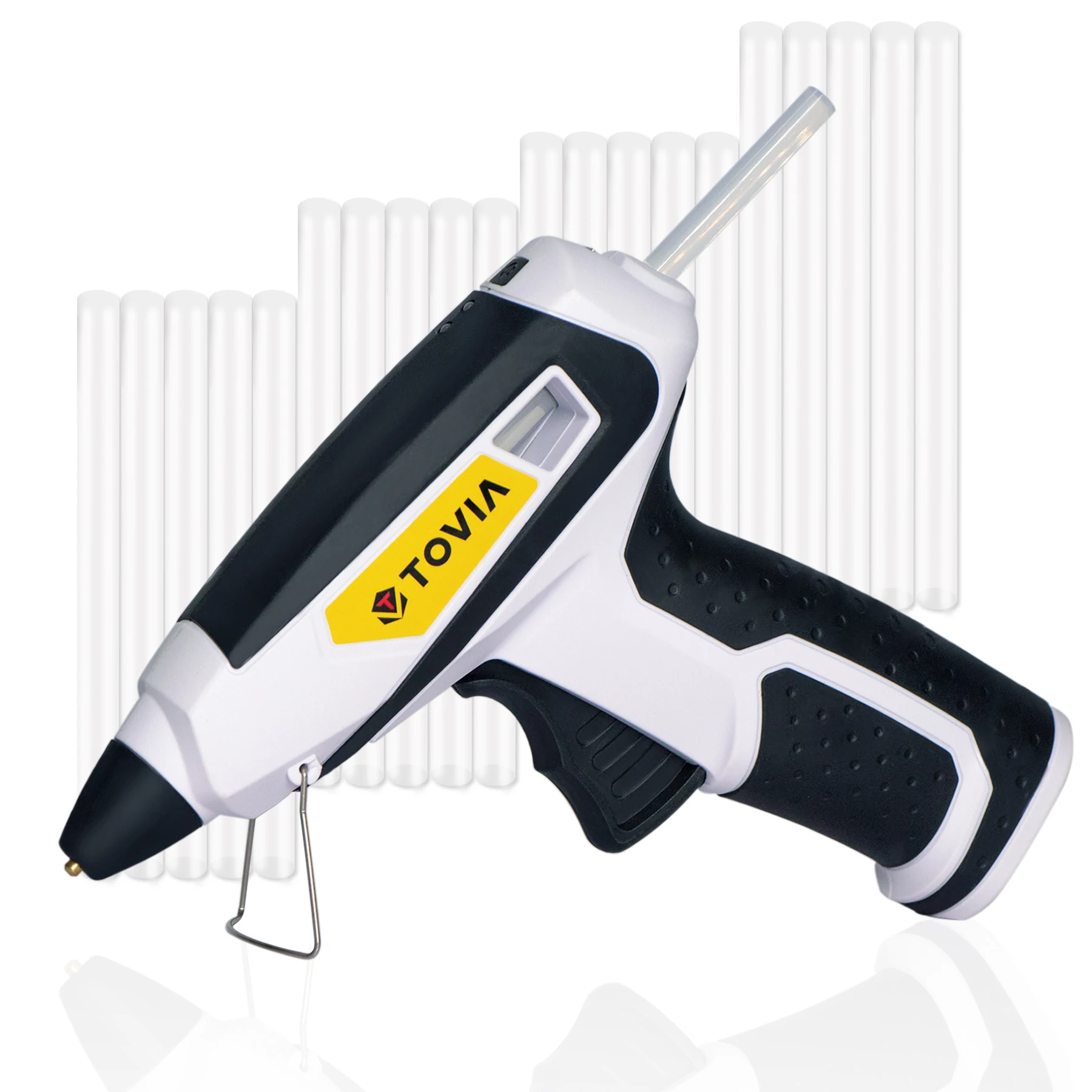 Мини-беспроводной термоклеевой пистолет 7 мм силиконовый в комплекте |