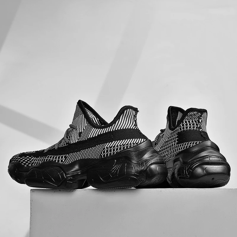 Модные спортивные беговые кроссовки Yeezys для мужчин повседневная обувь дышащая