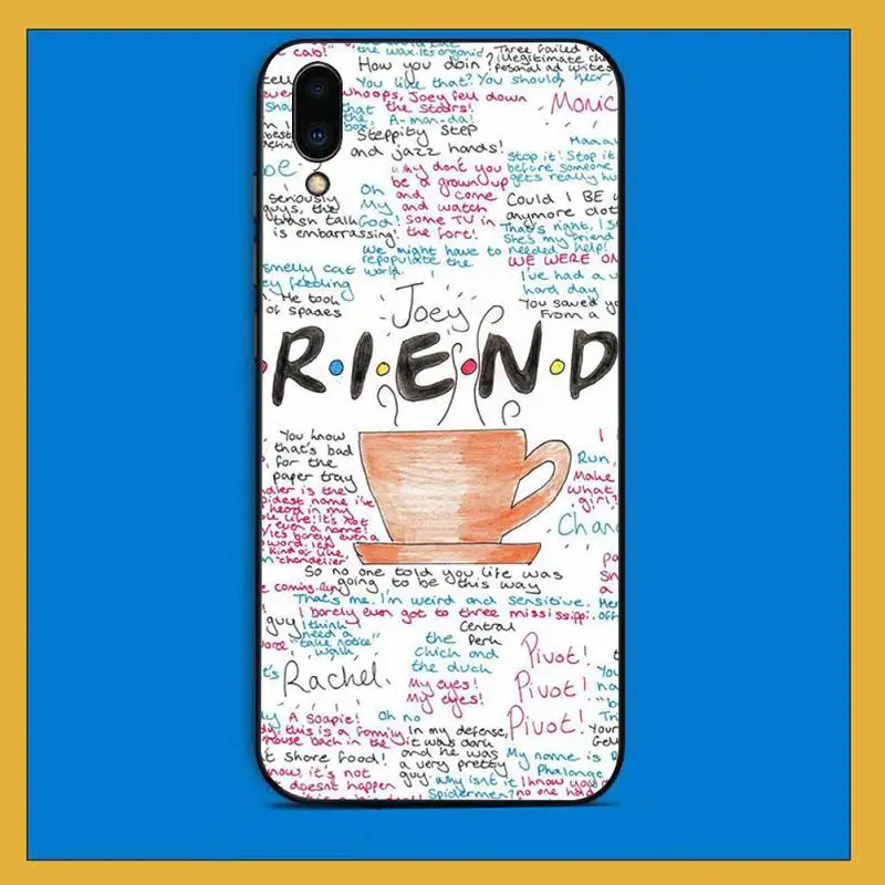 

Central Perk Coffee friends tv show how you doin Phone Case for Huawei Y 6 9 7 5 8s prime 2019 2018 enjoy 7 plus