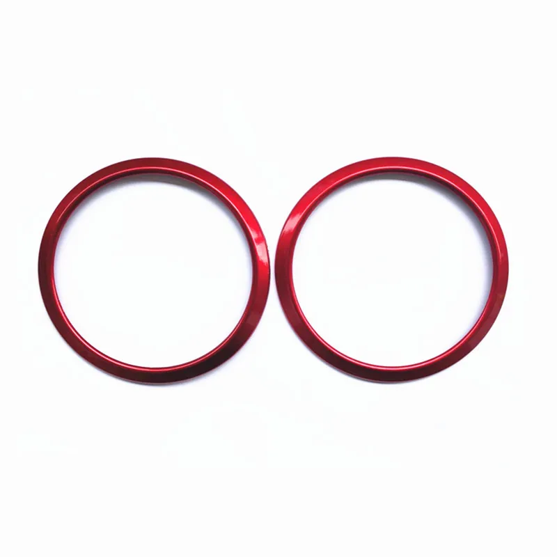 Car Door Audio Speaker Circle Rings Decorative Cover Trim For BMW 3 series E90 X1 E84 Interior Stereo Speakers Frame Stickers | Автомобили