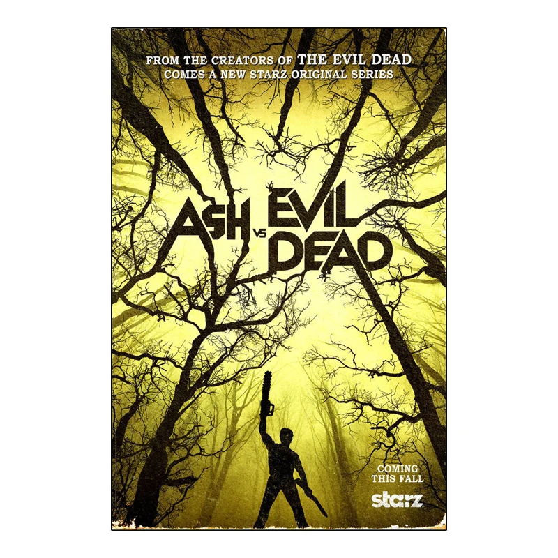 D0749 Ash vs Evil Dead ТВ серия шелковая ткань постер художественный Декор внутренняя