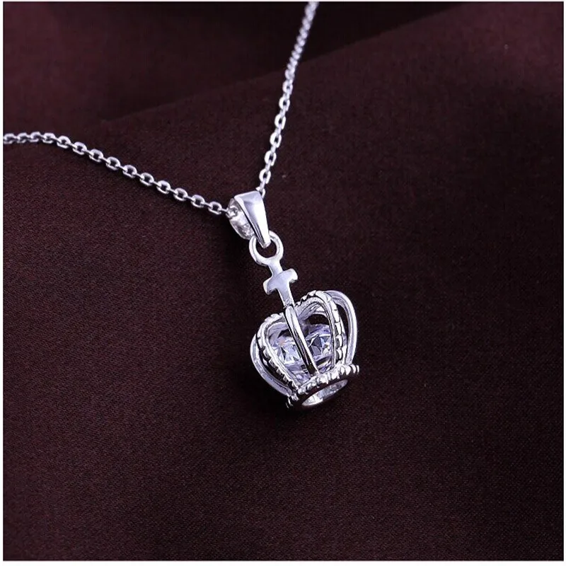 Модные Ювелирные наборы для женщин подарок девушек серебро 925 пробы прозрачный и