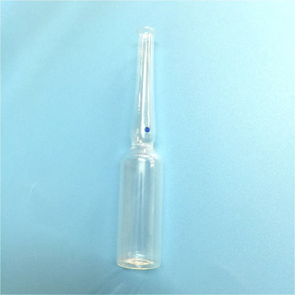 Прозрачная женская 10 мл легко ломающаяся белая кольцевая депонированная бутылка