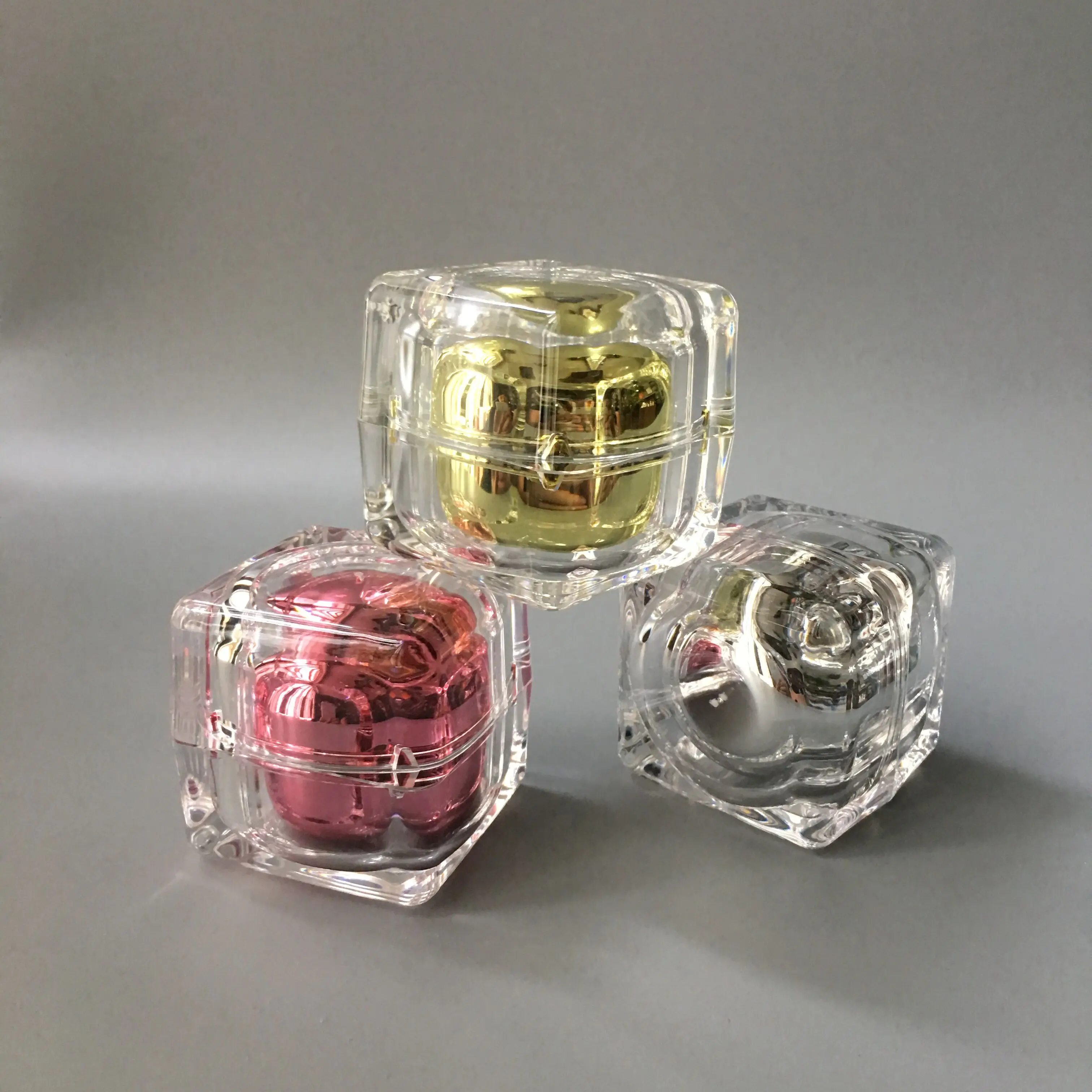 Банка для образцов квадратной формы 10 г|cream bottle|cosmetic containersample jar |