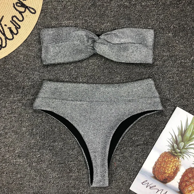 

2019 Sexy Underwire Bikini Push Up Swimsuit Swimwear Women Brazilian Swimming for Solid Brazilian Thong Bikinis Set Bathing Suit