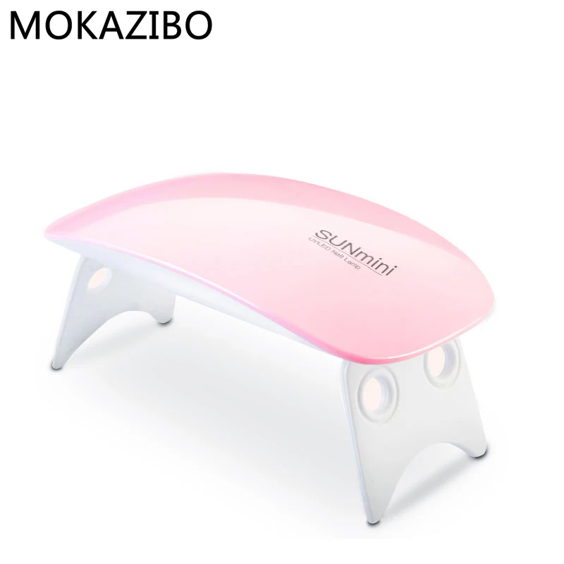

6W LED Nail Dryer Portable USB Cable UV Curing Lamp for Gel Based Polishes Manicure/Pedicure Gel Machine #ZYNWY-66
