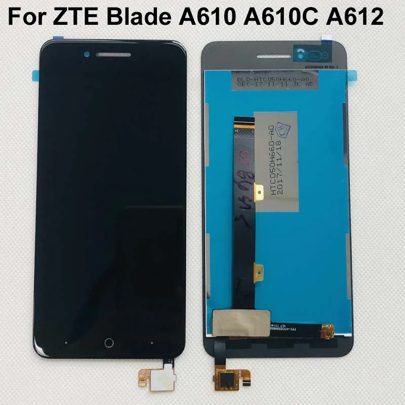 

100% Test For ZTE Blade A610 A610C LCD Display Touch Screen Digitizer Assembly For ZTE Voyage 4 Blade A610C BA610 Screen LCD