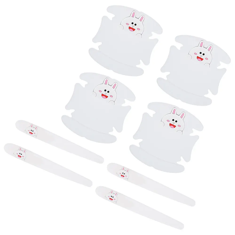 

8pcs/set Universal Transparent Car Door Handle Scratches Protector Films Door Bowl Protection Sticker