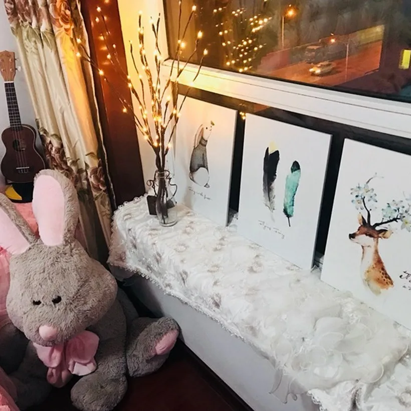 3 шт./лот светодиодный светильник &quotВетка ивы&quot Цветочное освещение 20 ламп