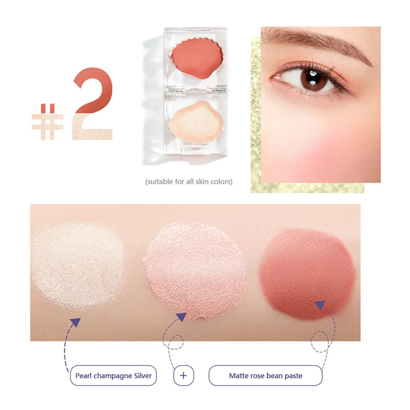 Маленький ледяной куб жалюзи контур лица осветлитель корректор хайлайтер