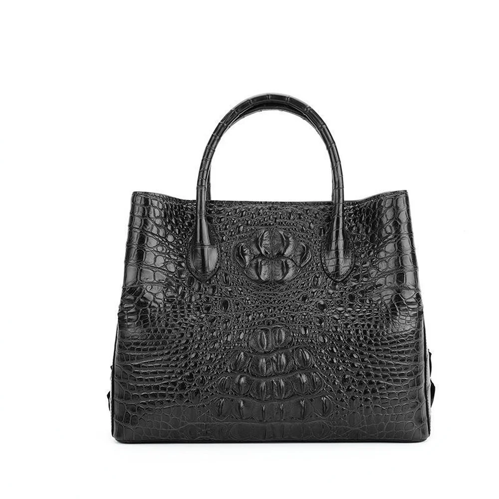 

Crocodile leather handbag leather messenger bag crocodile leather lady handbag