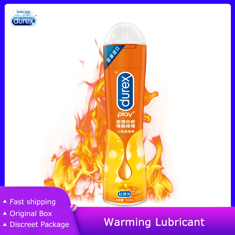Смазка Durex для анального секса клубника 50 мл теплый вагинальный смазочный гель на