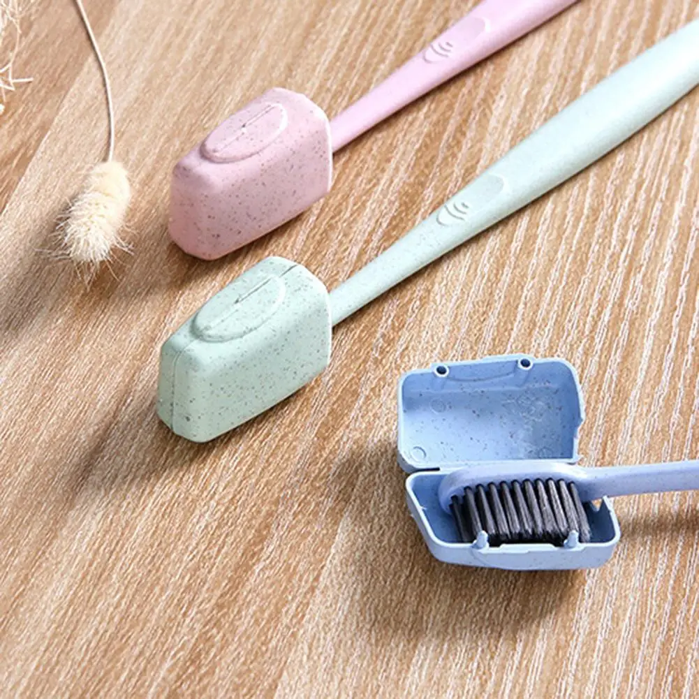 

4Pcs Outdoor Travel Portable Toothbrush Head Plastic Protective Cover Holder Hike Camping Brush Cleaner Protector