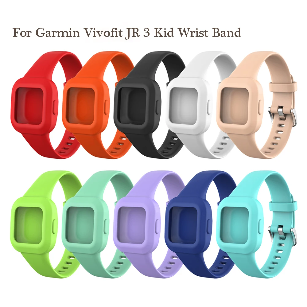 

Soft Silicone Band For Garmin Vivofit JR 3 Strap Kid Bracelet Replacement Accessory Children Wristband for Garmin JR 3 Band