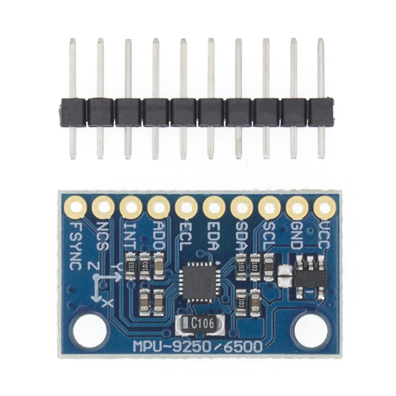 SPI/IIC GY 9250 MPU 9 осевое отношение + гироскоп акселератор магнитометр сенсорный