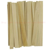 2550100pcs wooden 8%e2%80%9d paint sticks wooden paint stirrers bulk hardwood for wood crafts paint mixing