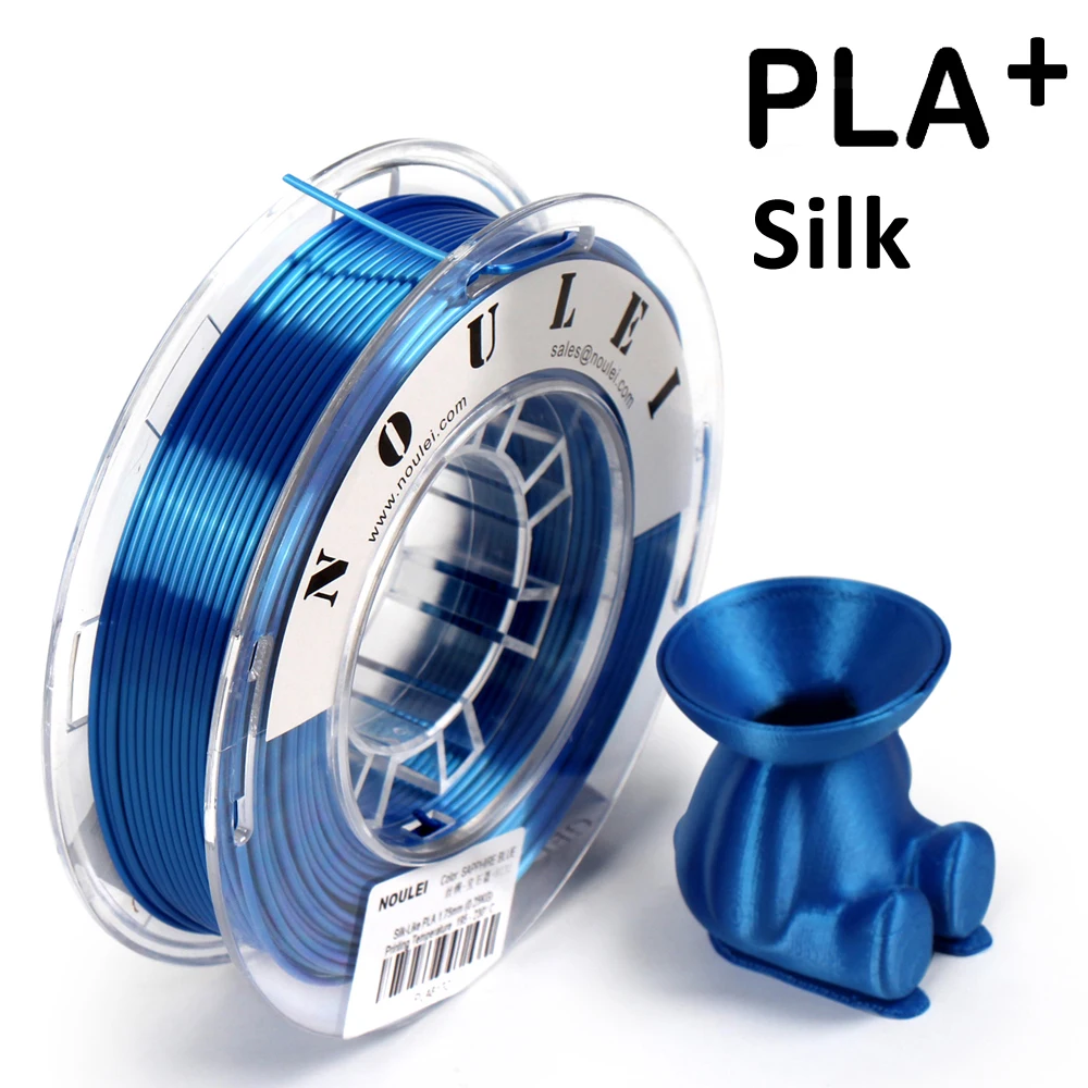 Нить для 3D принтера Noulei шелковая нить PLA + более прочная pla 1 75 мм кг блестящий