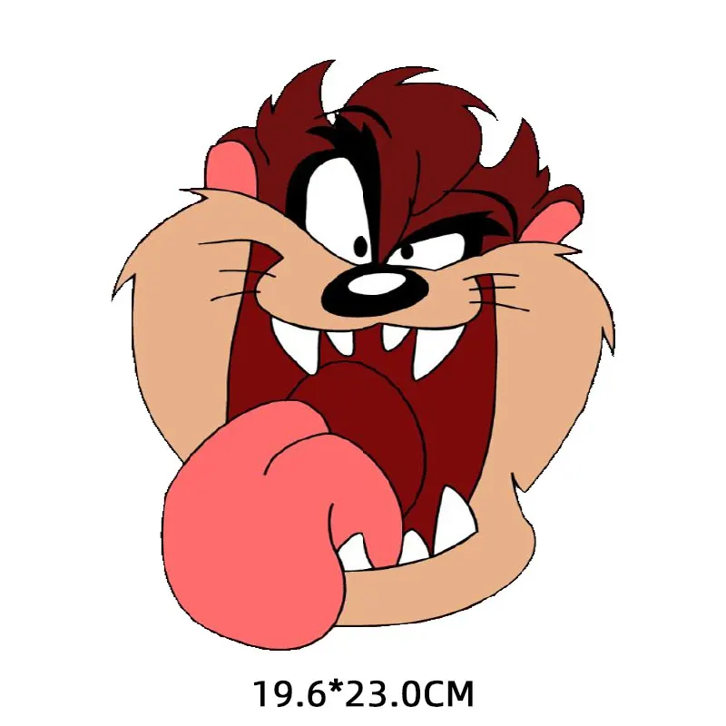 

Cartoon Animals Iron-on Transfers for Clothing Thermoadhesive Patches on Clothes Flex Fusible Patch Thermal Stickers Applique