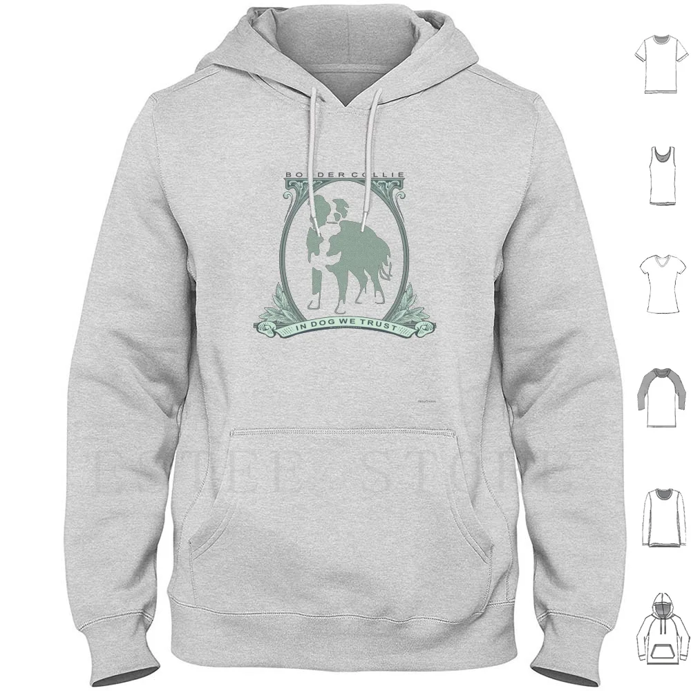 

In Dog We Trust | Border Collie | On толстовки с длинным рукавом Border Collie Border Collies Border Collie Dogs Border Collie