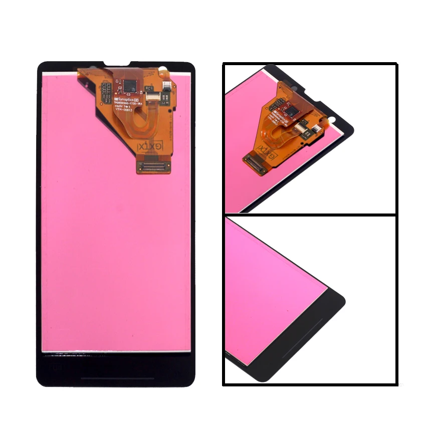 ЖК дисплей для SONY Xperia ZR M36h дигитайзер в сборе стекло C5502 C5503 экран с бесплатными