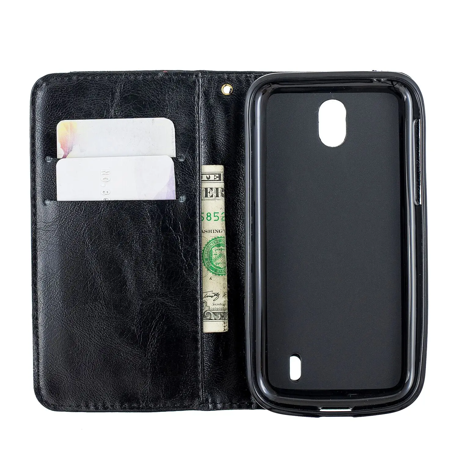 Кожаный чехол-книжка с откидной крышкой для телефона Nokia 1 Роскошный чехол Nokia1