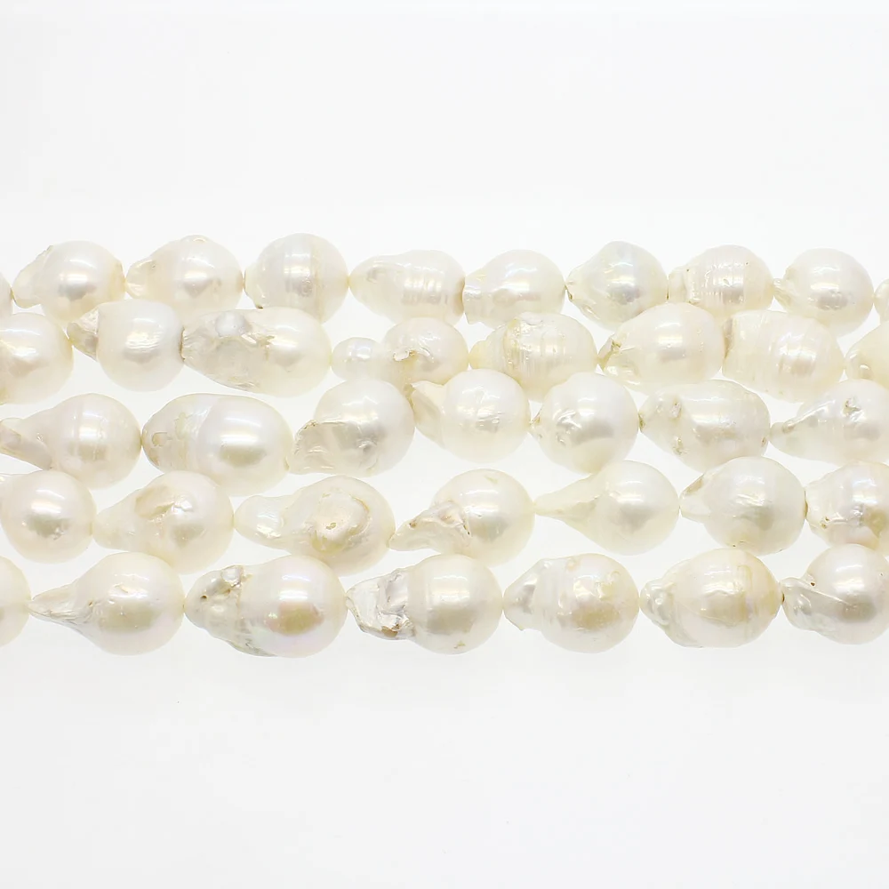 Натуральный пресноводный жемчуг 14 мм отверстие Эдисона Свободные ювелирные