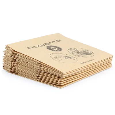 

10pcs / lot Vacuum cleaner dust bags paper filter bags Rowenta RO5227 ZR0039 RO1717 RO1733 RO1751