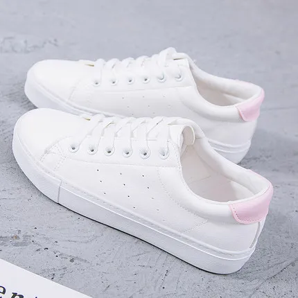 Туфли женские кожаные на шнуровке дышащие холщовые кроссовки универсальные