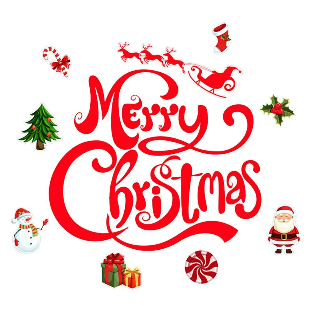 

Рождественская наклейка на дверь в виде снеговика, s Наклейка в виде снежинки, s магнитная наклейка на дверь, праздничная наклейка для вечери...