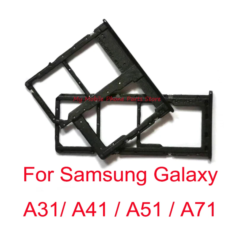 

Dual Sim Card Tray For Samsung Galaxy A31 A315 A41 A415 A51 A515 A71 A715 SIM Tray Card Holder Reader Slot Adapters Repair Parts