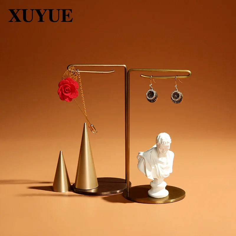 Manufacturers jewelry display stand metal earring rack hook earring display stand display props jewelry display stand in stock
