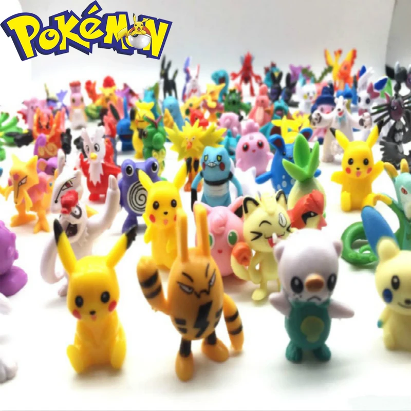 TAKARA TOMY Покемон 24 шт./упак. экшн фигура аниме Кукла лот для детей вечерние поставка