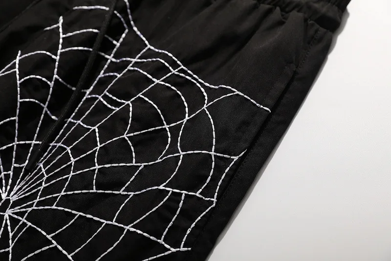 Брюки IEFB мужские с эластичным поясом свободные повседневные штаны до щиколотки