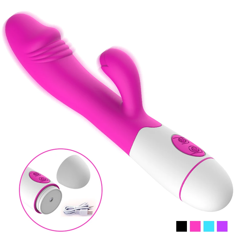 USB Вибратор G Spot AV Вибрация Силиконовый водонепроницаемый эротическая игрушка