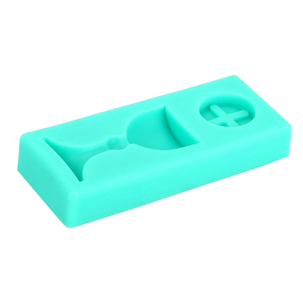 

Romantic Communion Cup Baptism Trophy Silicone Mold Baking Chocolate Candy Clay Mold DIY Fondant Cake Decorating Tools