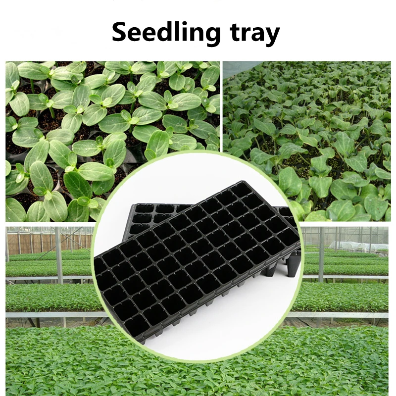 

1pcs 32/50Cells Seedling Starter Tray Extra Strength Seed Germination Plant Flower Pots Nursery Grow Box Propagation For Garden
