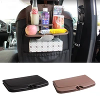 foldable car seat back drink holder abs bottle cup holders folding dining table for travel car accessories interior dining tray